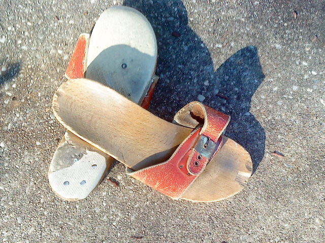 Original Dr Scholls sandals Rubber soles worn down, red pa… Flickr