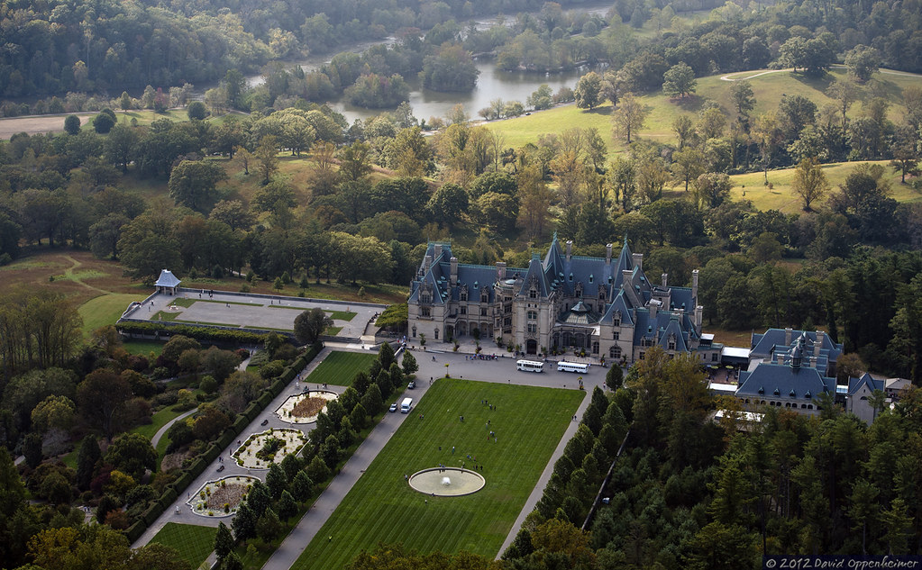 Biltmore Estate Aerial Photo of Biltmore House Biltmore … Flickr