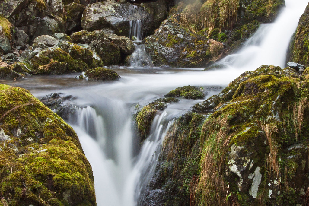 Fisherplace Gill waterfalls, Thirlmere, Lake District Flickr
