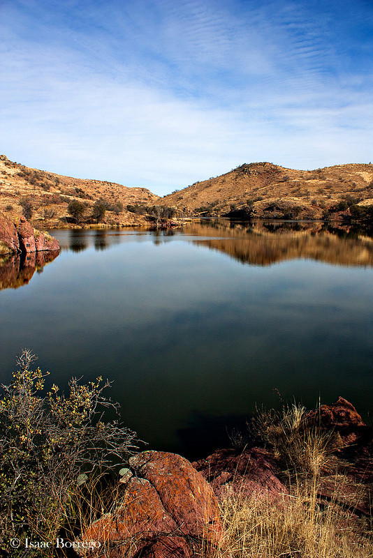 Peña Blanca Lake Isaac Borrego Flickr