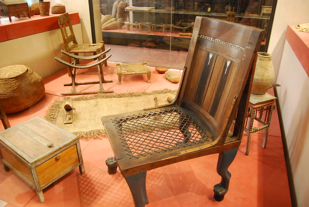 Ancient furniture Furniture from ancient Egypt, most from … Flickr