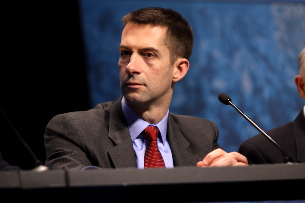 Tom Cotton Congressman Tom Cotton of Arkansas speaking at … Flickr