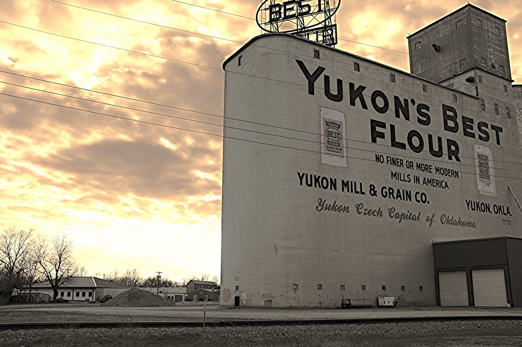 Yukon's Best Flour Mill The iconic Yukon's Best Flour Mill… Flickr