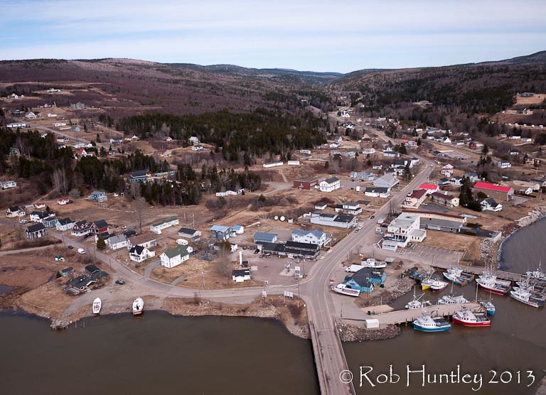 Aerial photograph of Alma, New Brunswick Kite Aerial Pho… Flickr