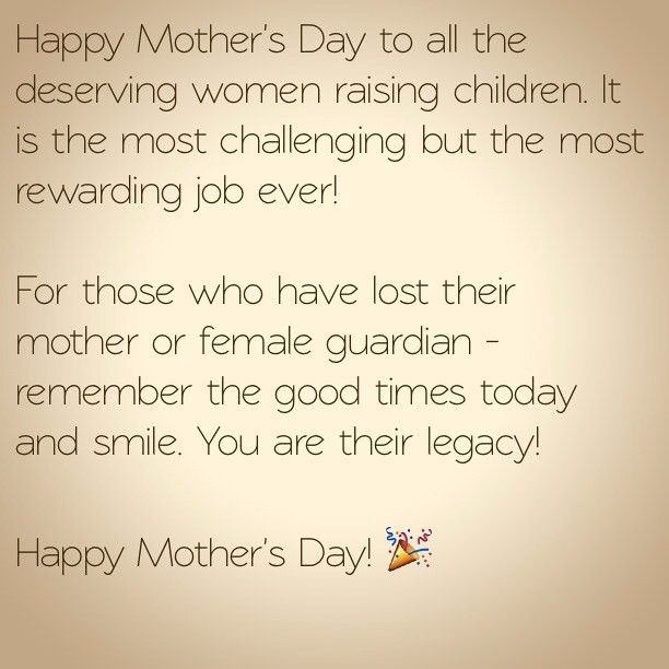 Happy Mother's Day to all the deserving women raising chil… Flickr