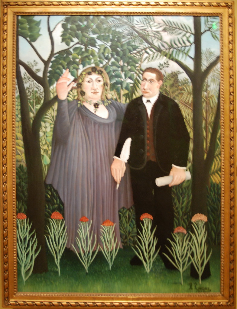 Muse Inspiring the Poet (Portrait of Guillaume Apollinaire… Flickr