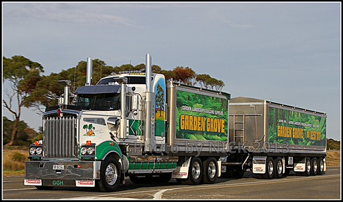 Garden Grove Kenworth T909 Matt`s AWESOME new ride. Flickr