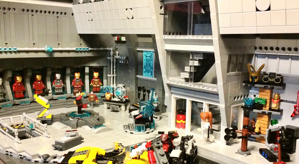 Final version LEGO Tony Stark's Mansion Flickr