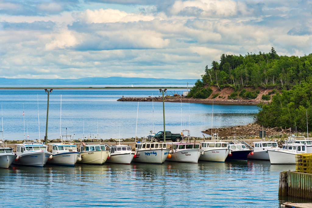 Fisherman's Wharf Fisherman's Wharf, Caribou, Nova Scotia,… harryb3md Flickr