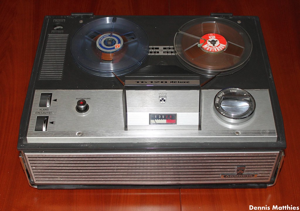 Grundig reeltoreel tape recorder Grundig TK 120 deLuxe Flickr