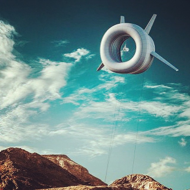 Flying Wind Turbine Delivers Power to Remote Areas "What t… Flickr