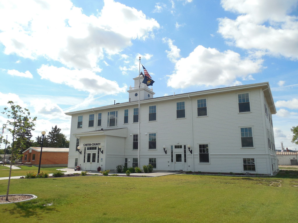 Carter County Courthouse Ekalaka, Montana Designed in the … Flickr