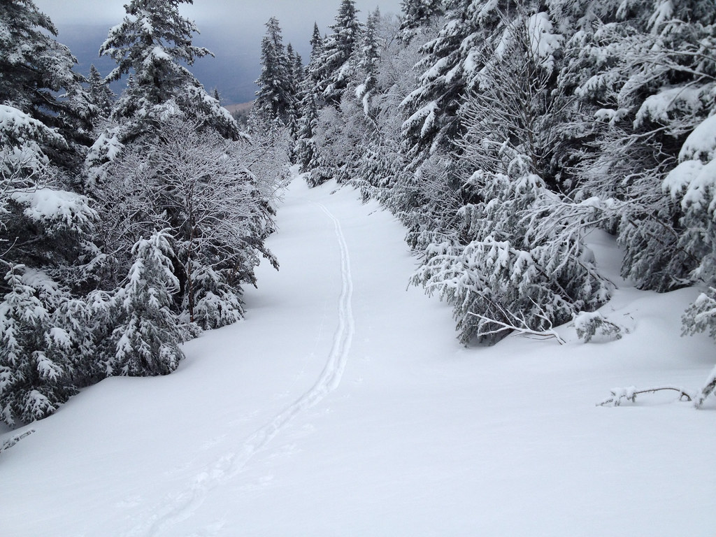 Skiing in April r/vermont