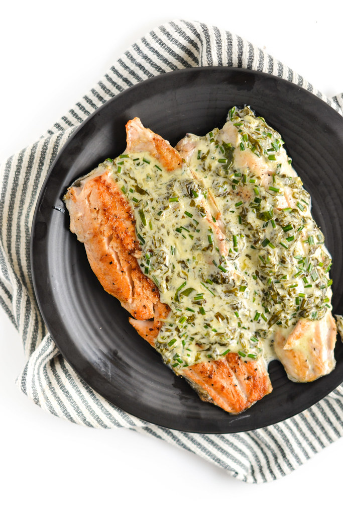 Trout with Sorrel Sauce Things I Made Today