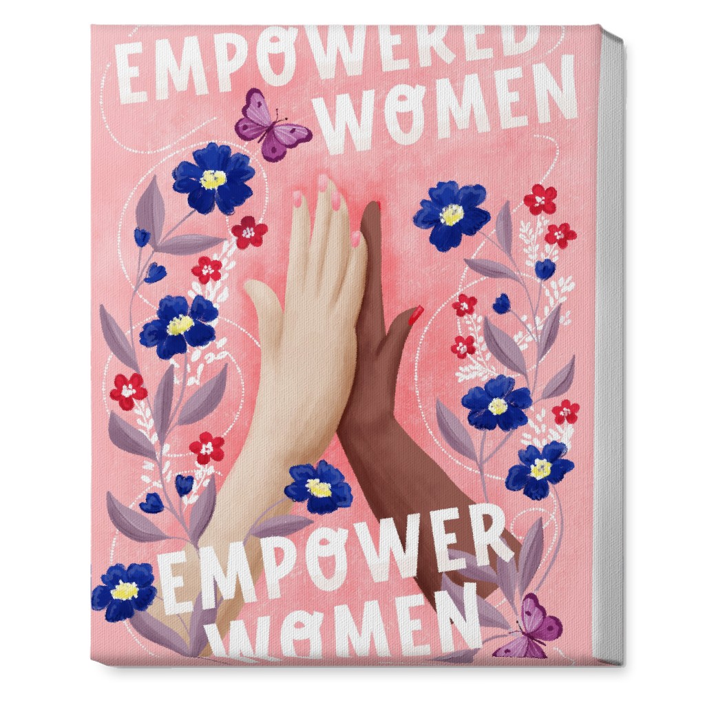 Empowered Women Empower Women Pink Wall Art Shutterfly