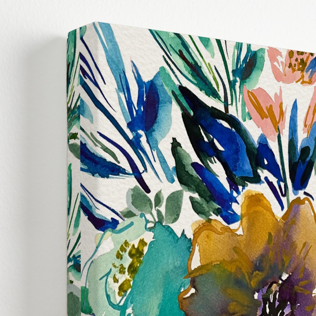 Purple and Blue Florals Multi Wall Art Shutterfly