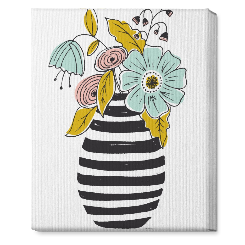 Summer Floral Vase Wall Art Shutterfly