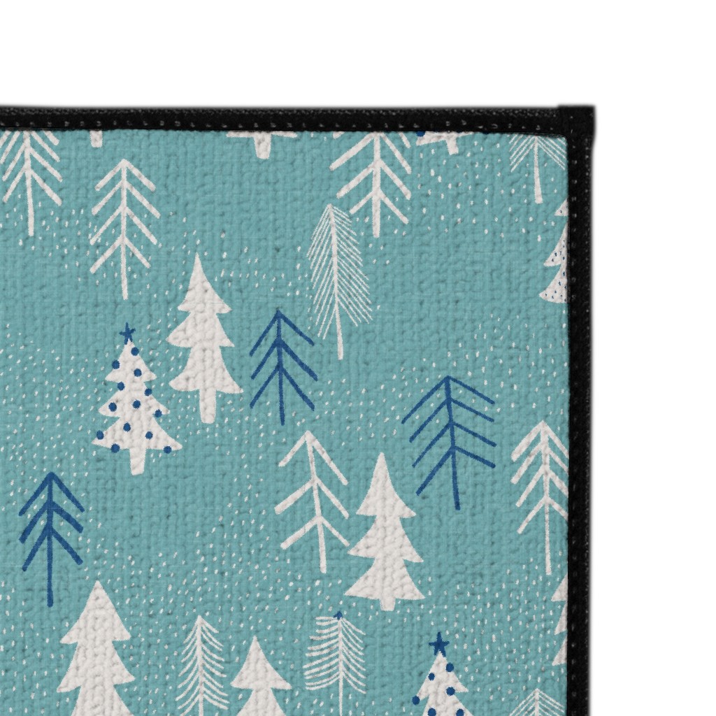 Evergreen Forest Door Mat Shutterfly