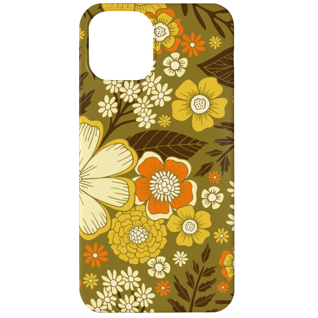 Yellow Floral Phone Case Shutterfly