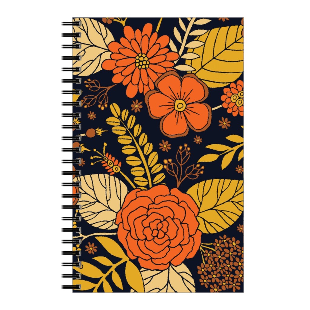 Yellow Floral Notebook Shutterfly