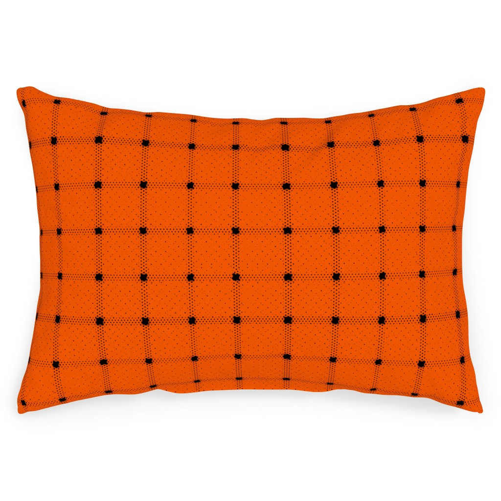 Gridded Plaid Outdoor Pillow Shutterfly