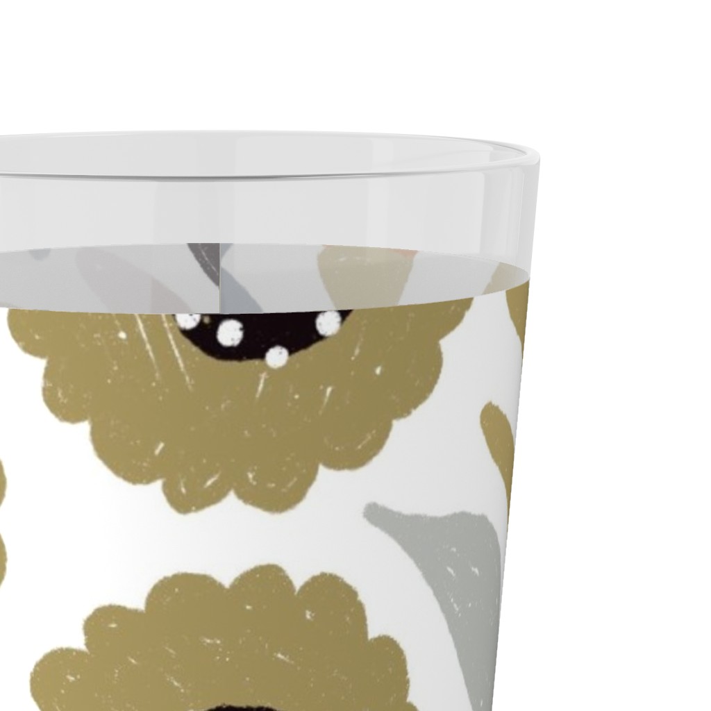 Adeline Floral Muted Multi Outdoor Pint Glass Shutterfly