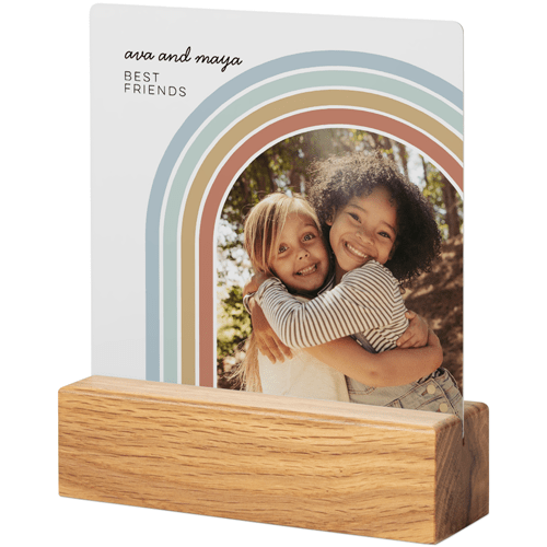 Rainbow Arch Frame Tabletop Metal Prints by Shutterfly Shutterfly