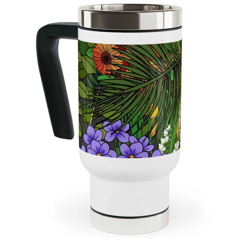 Botanic Garden Travel Mug with Handle Shutterfly