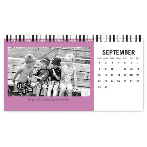 shutterfly calendar 2023 Classic Solids Desk Calendar Shutterfly