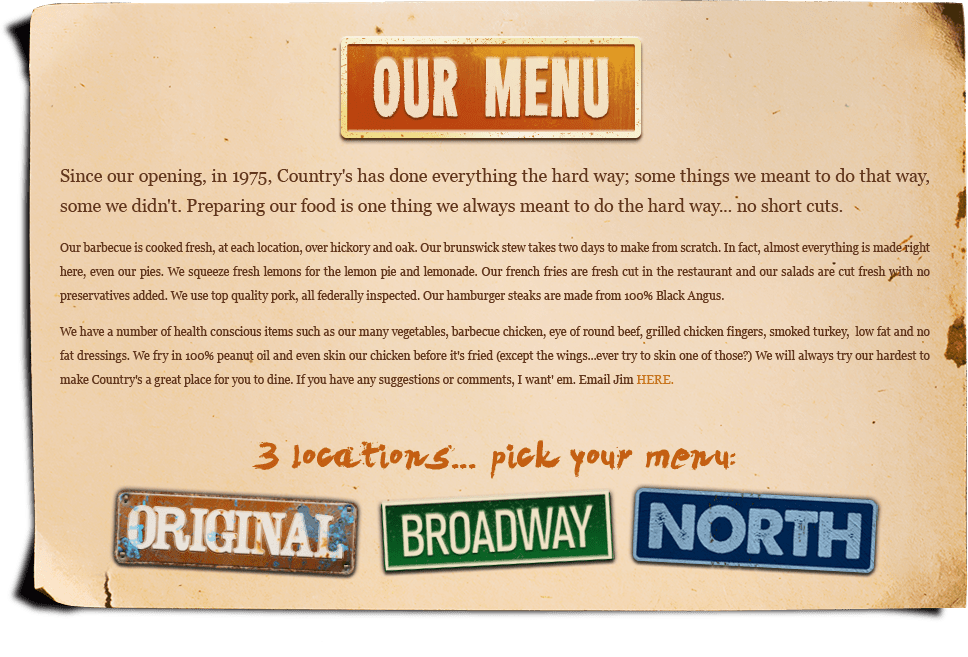 Country S Bbq Online Ordering at Jose Dixon blog