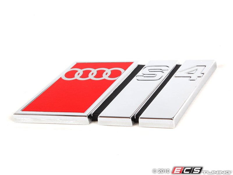  ECS Tuning Who wants a new S4 badge? B5 and B8 S4 badges now
