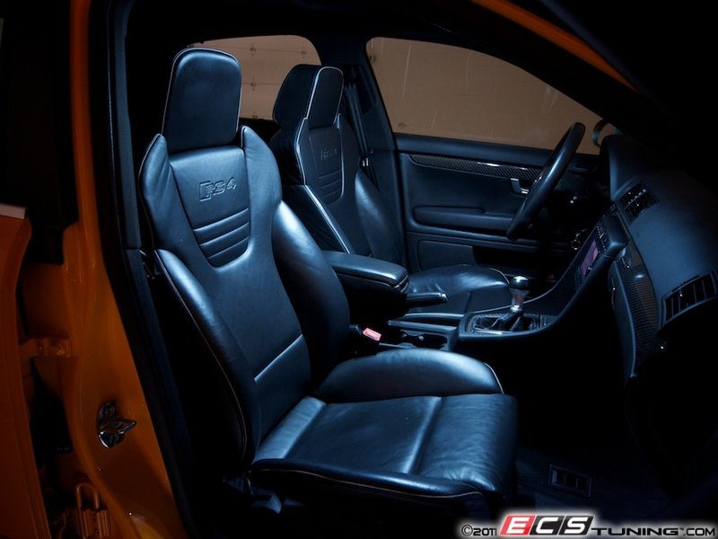 B7 RS4 Bucket/Euro seats Do they allow you to sit lower than regular