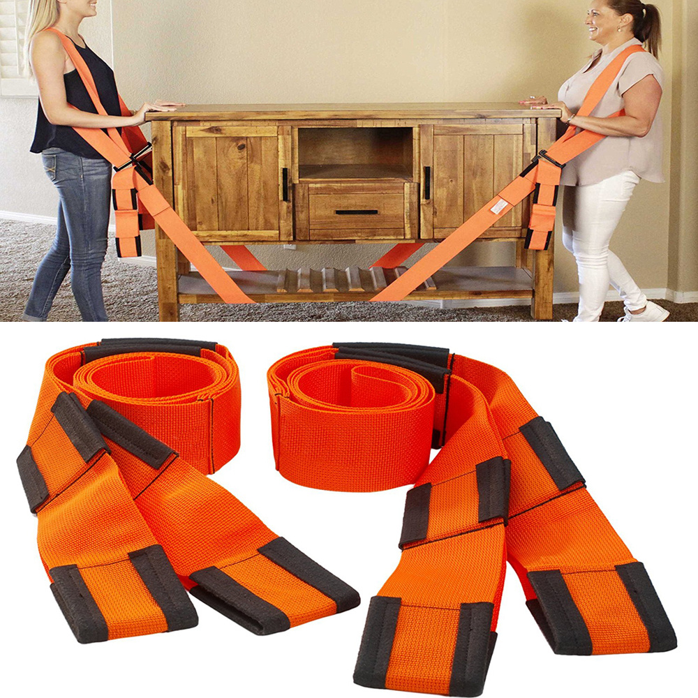 2x Lifting Shoulder Straps Moving/Lift Aid Tool Heavy Furniture
