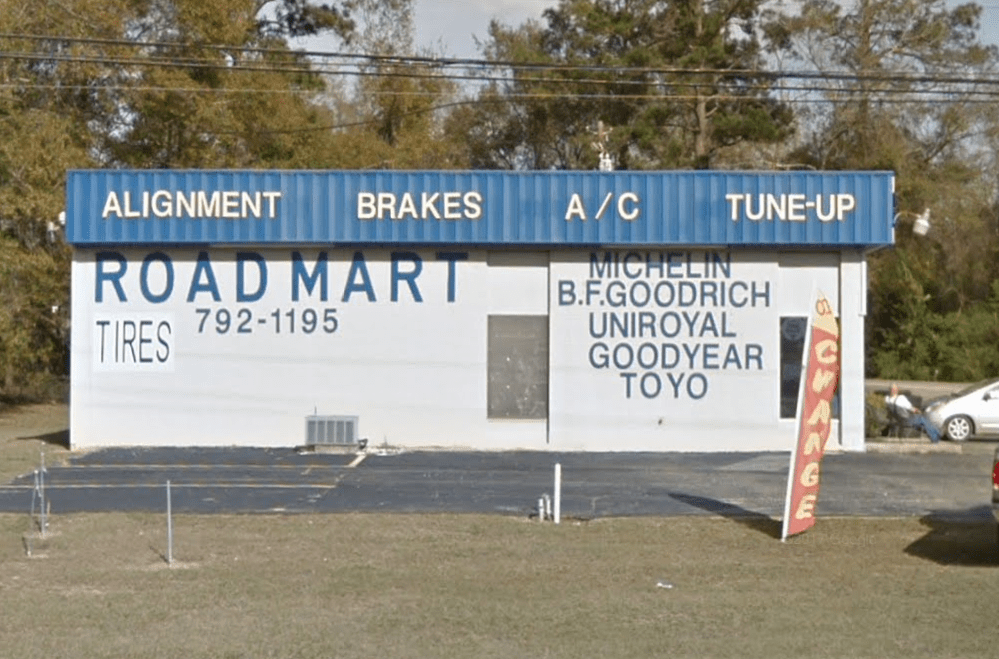 Map & Directions RoadMart Inc. Alabama and Florida