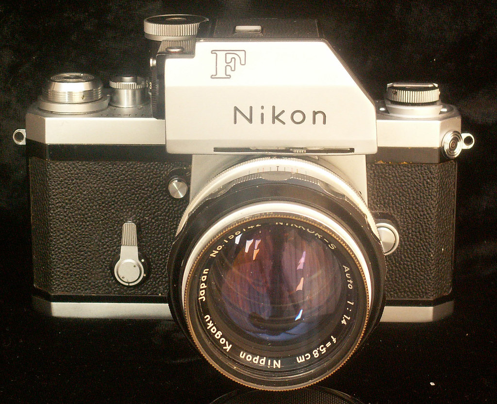 NIKON F PHOTOMIC T. 1965. A nice working example, with a v… Flickr