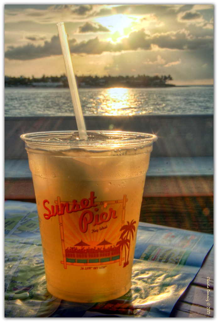 Having the Ultimate Sunset (Margarita) Sunset in Key West … Flickr