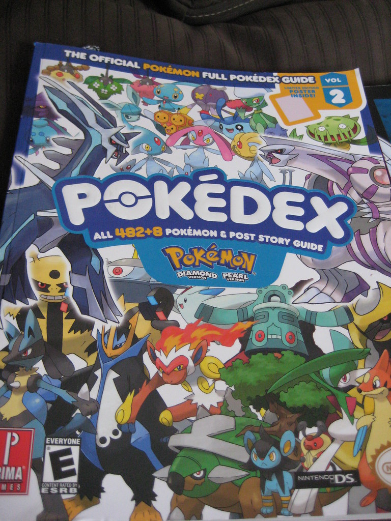 Pokemon Pokedex guide (vol 2) This big book is awesome. It… Flickr