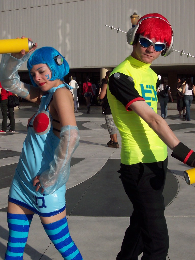 Jet Set Radio Cosplay Gaming cosplay is fun too! Flickr