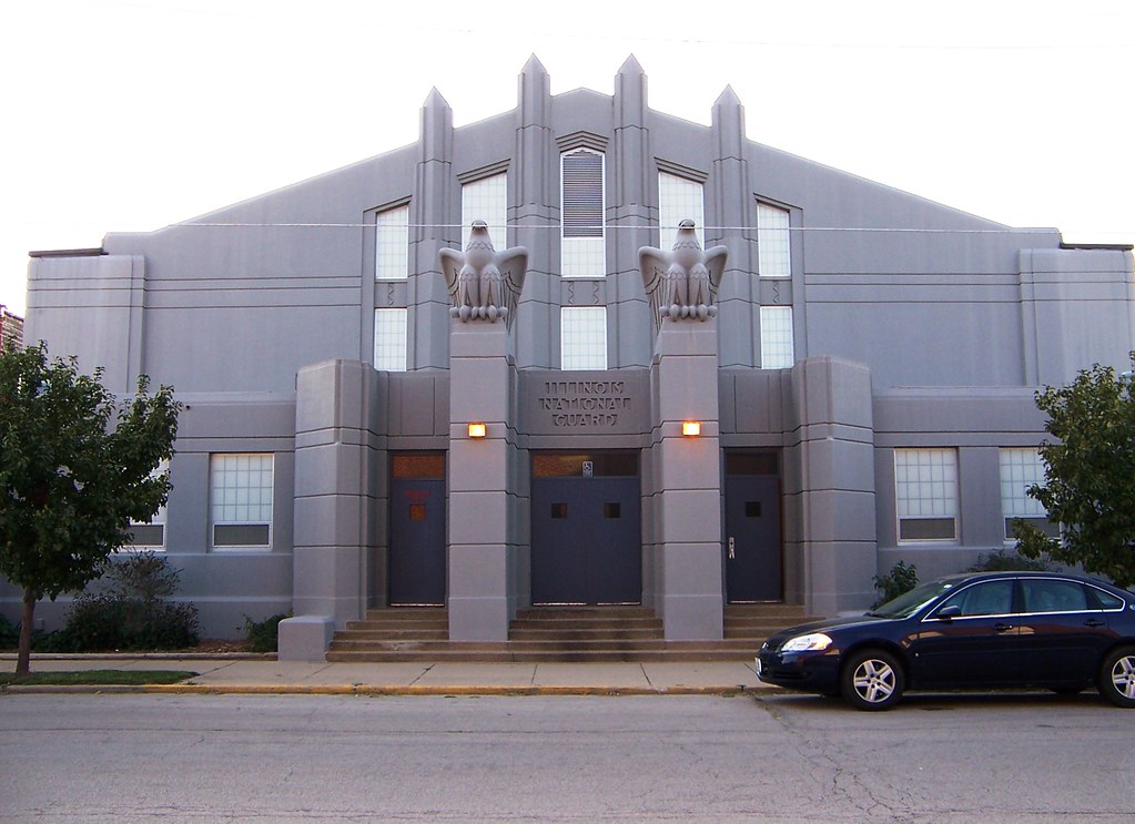 Champaign, IL Illinois National Guard Armory army.arch Flickr