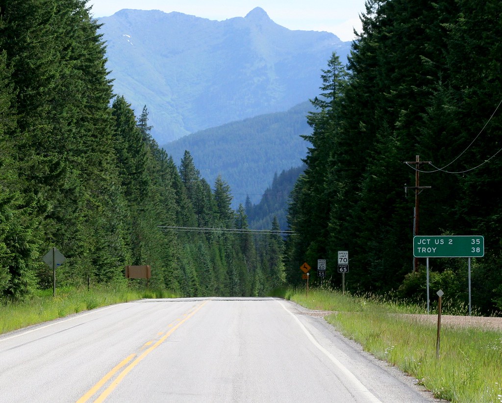 Troy Montana sign On the Road again... Grizdave Flickr