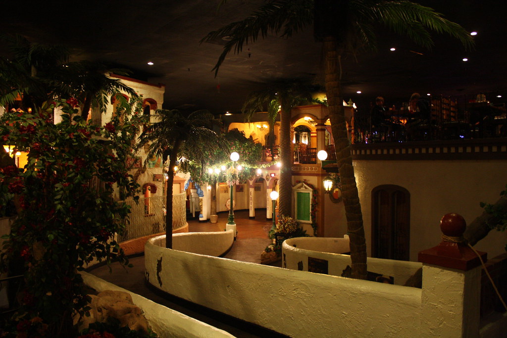 Interior of Casa Bonita restaurant Trevor Huxham Flickr