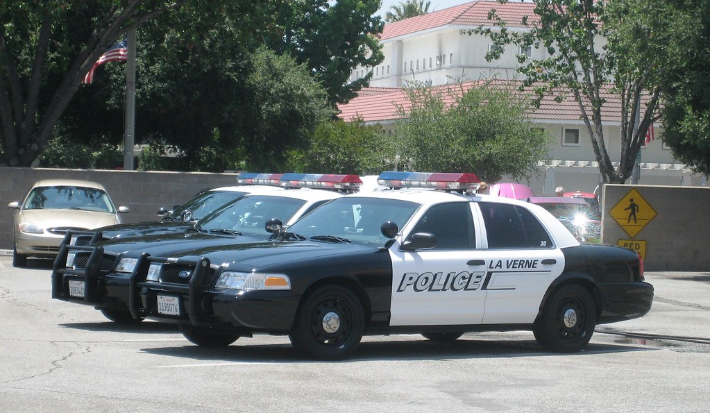 Three Police Cars, La Verne, CA Seen in the La Verne polic… Flickr