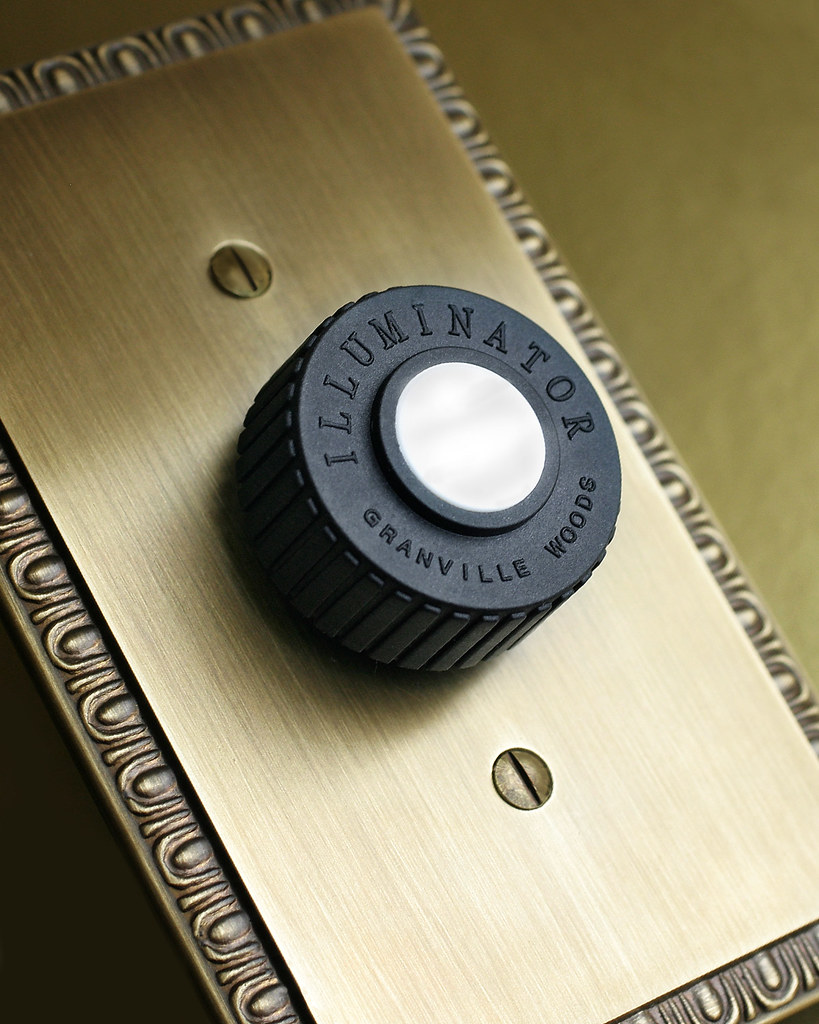 Vintage Style Rotary Dimmer Knob This "Illuminator" dimmer… Flickr