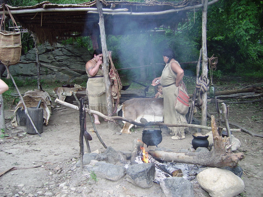 Wampanoag Village Cooking at native village bpsummer07 Flickr
