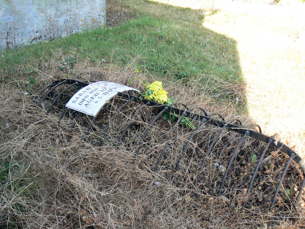 Caged grave This grave lies on the north side of the churc… Flickr