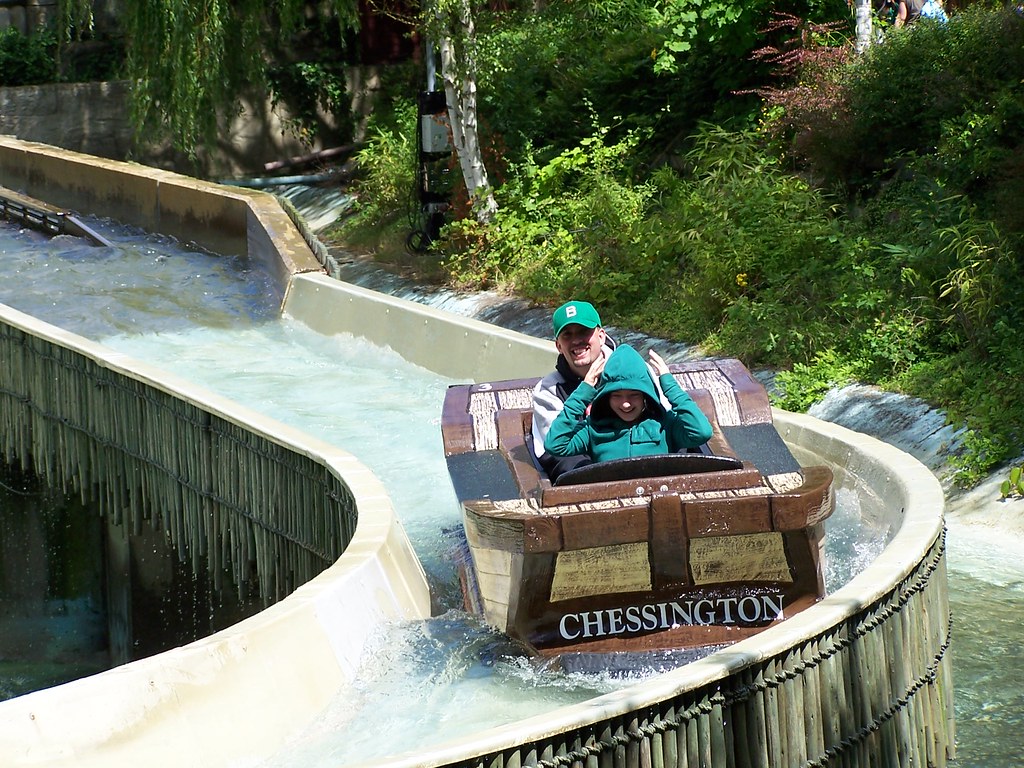 Chessington World Of Adventures water rides! Mike Hales Flickr
