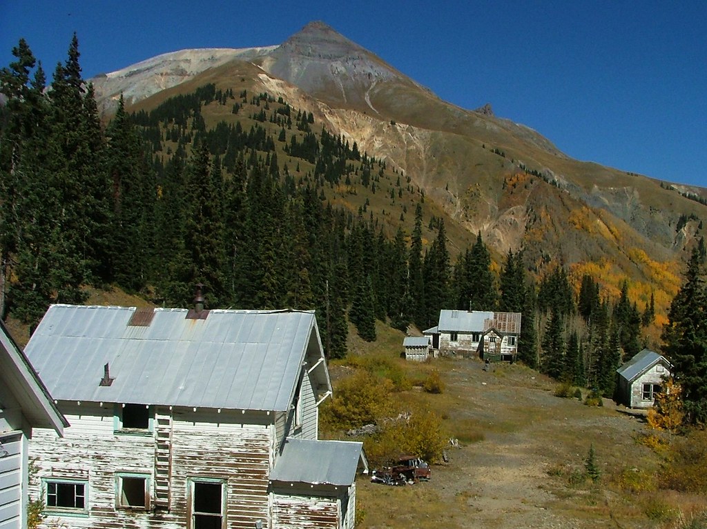 Idarado Mining Co. houses at Red Mountain Pass, Colorado Flickr