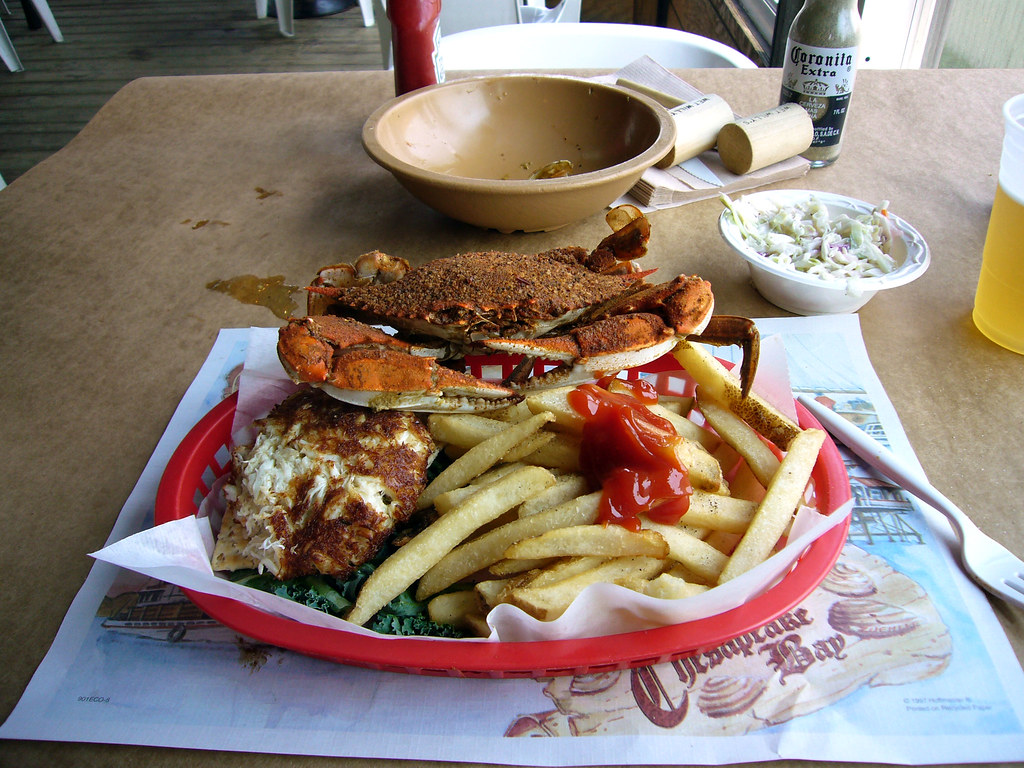 Blue Fin Crab Lunch Wet Willy's Crab Restaurant in Edgewoo… Flickr
