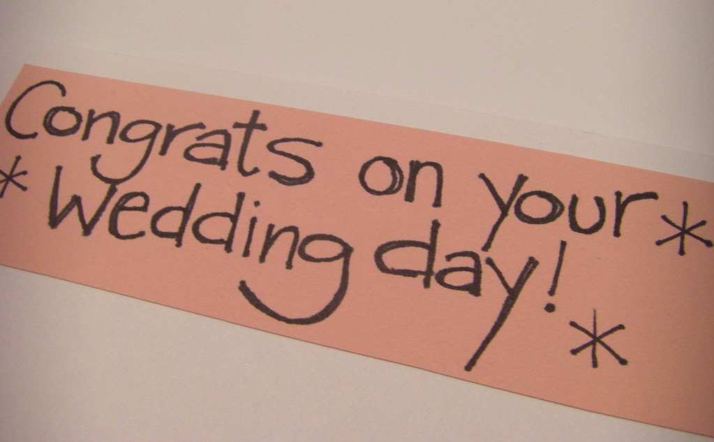 What a Match Congrats on your Wedding Day Emily McCracken Flickr