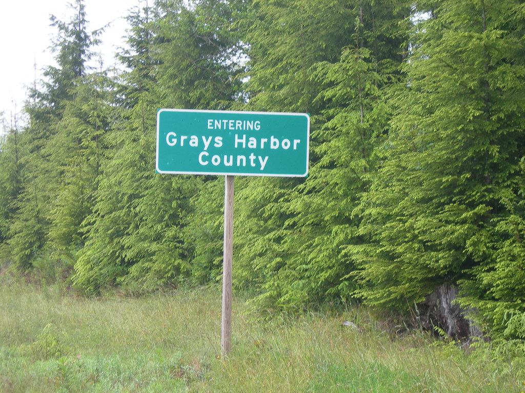 Grays Harbor County Line Grays Harbor County is a really b… Flickr